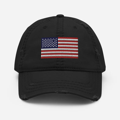 American Flag - Distressed Dad Hat
