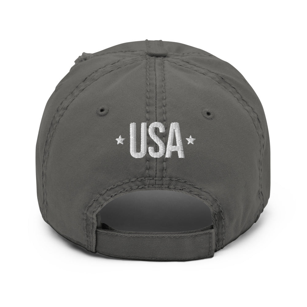 Betsy Ross 1776 - Distressed Dad Hat