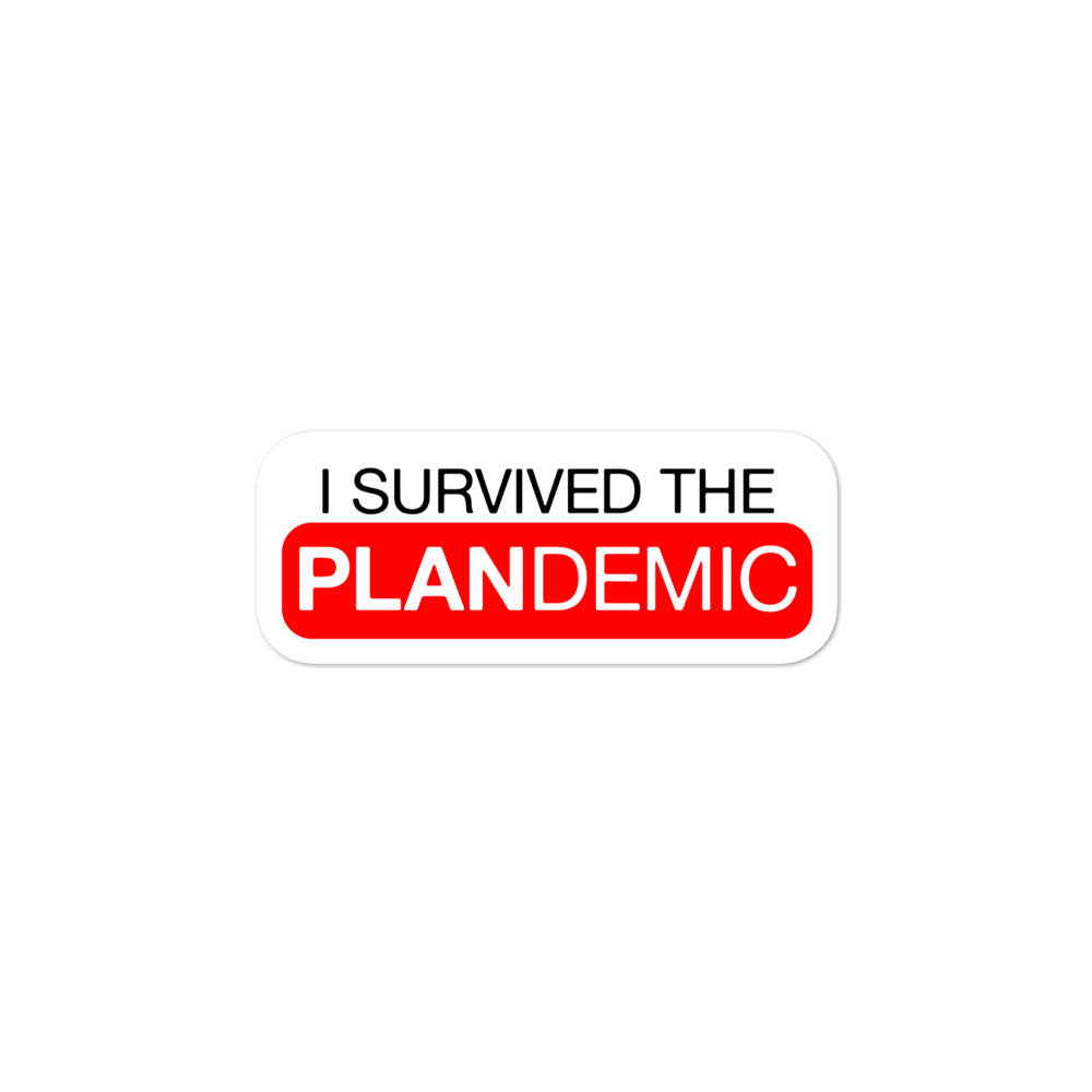 I Survived The Plandemic - Stickers