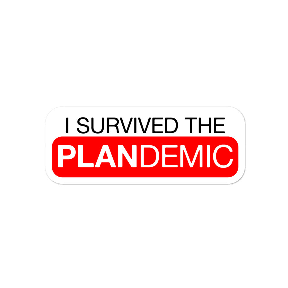 I Survived The Plandemic - Stickers