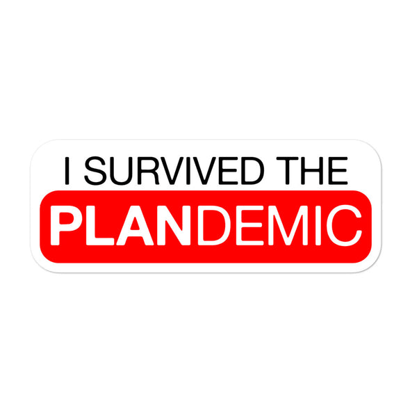 I Survived The Plandemic - Stickers