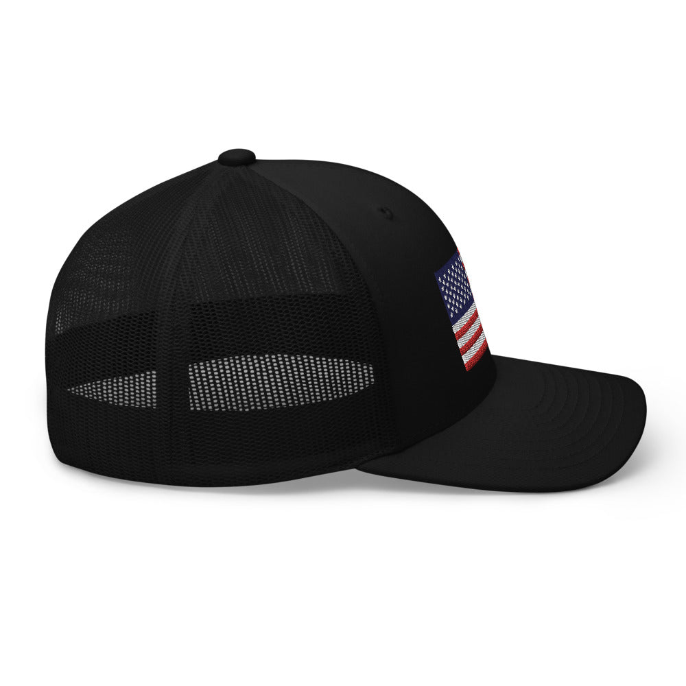 American Flag - Trucker Hat