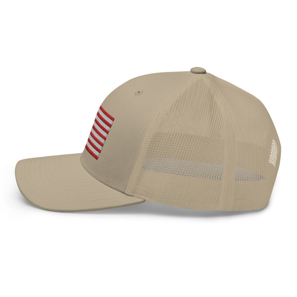 American Flag - Trucker Hat