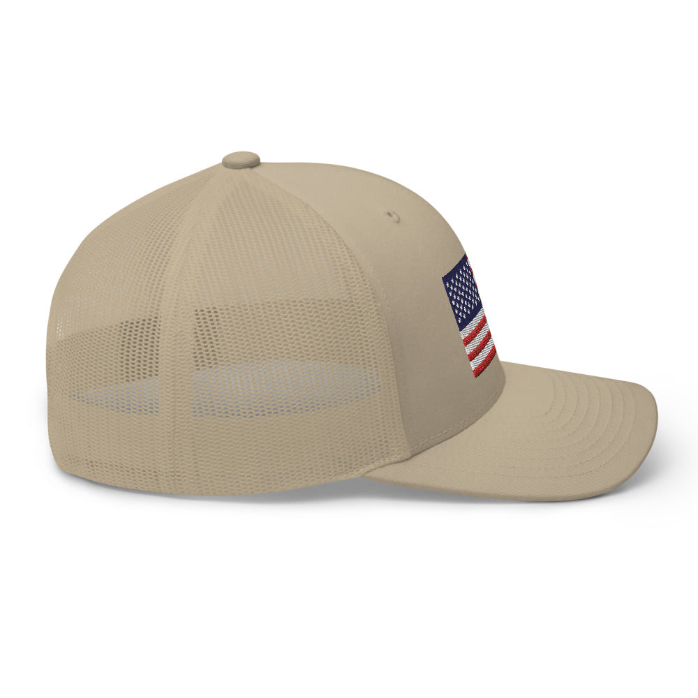 American Flag - Trucker Hat