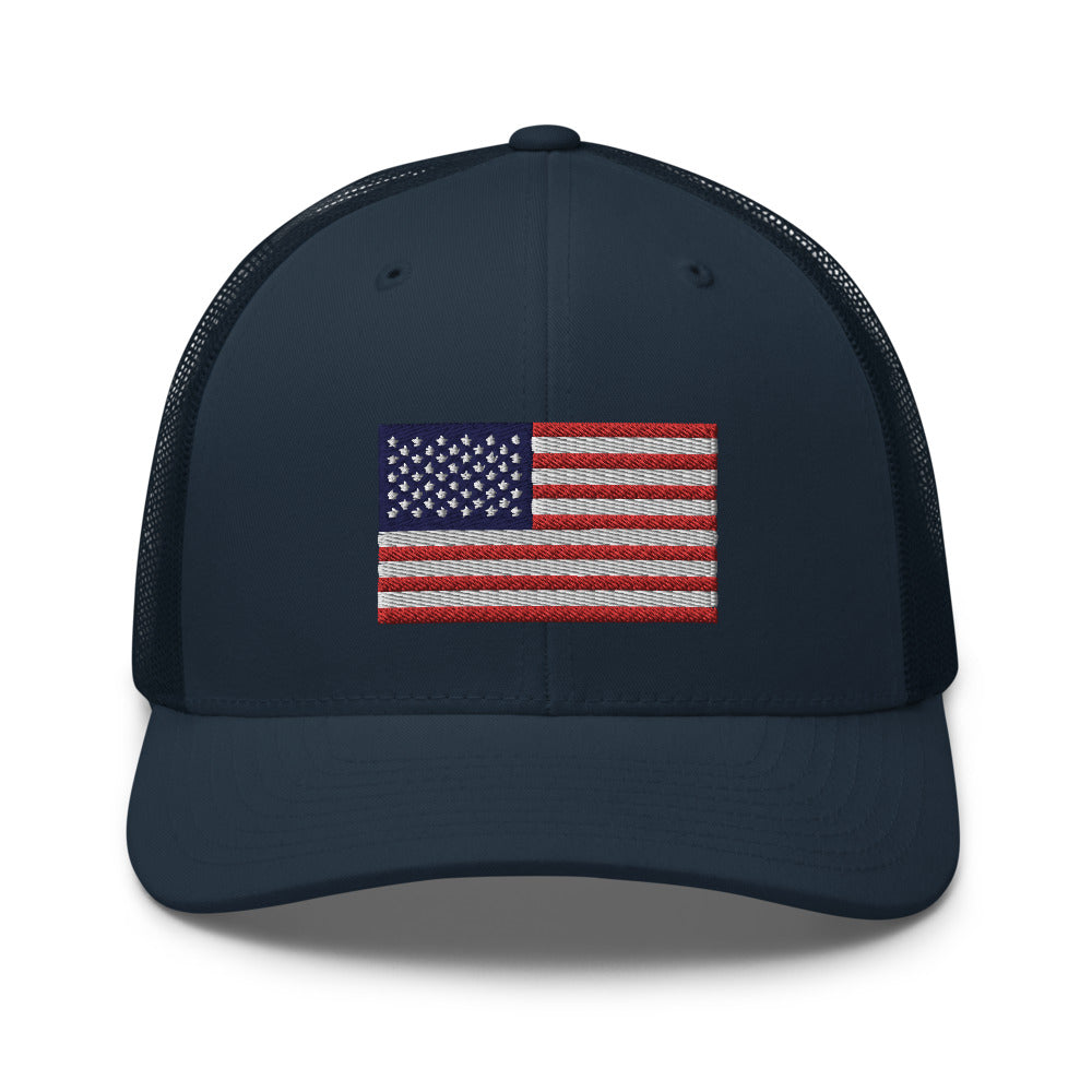 American Flag - Trucker Hat