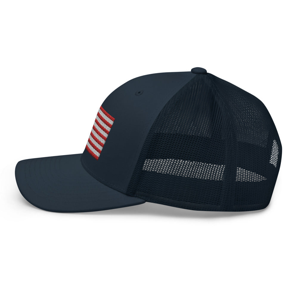 American Flag - Trucker Hat