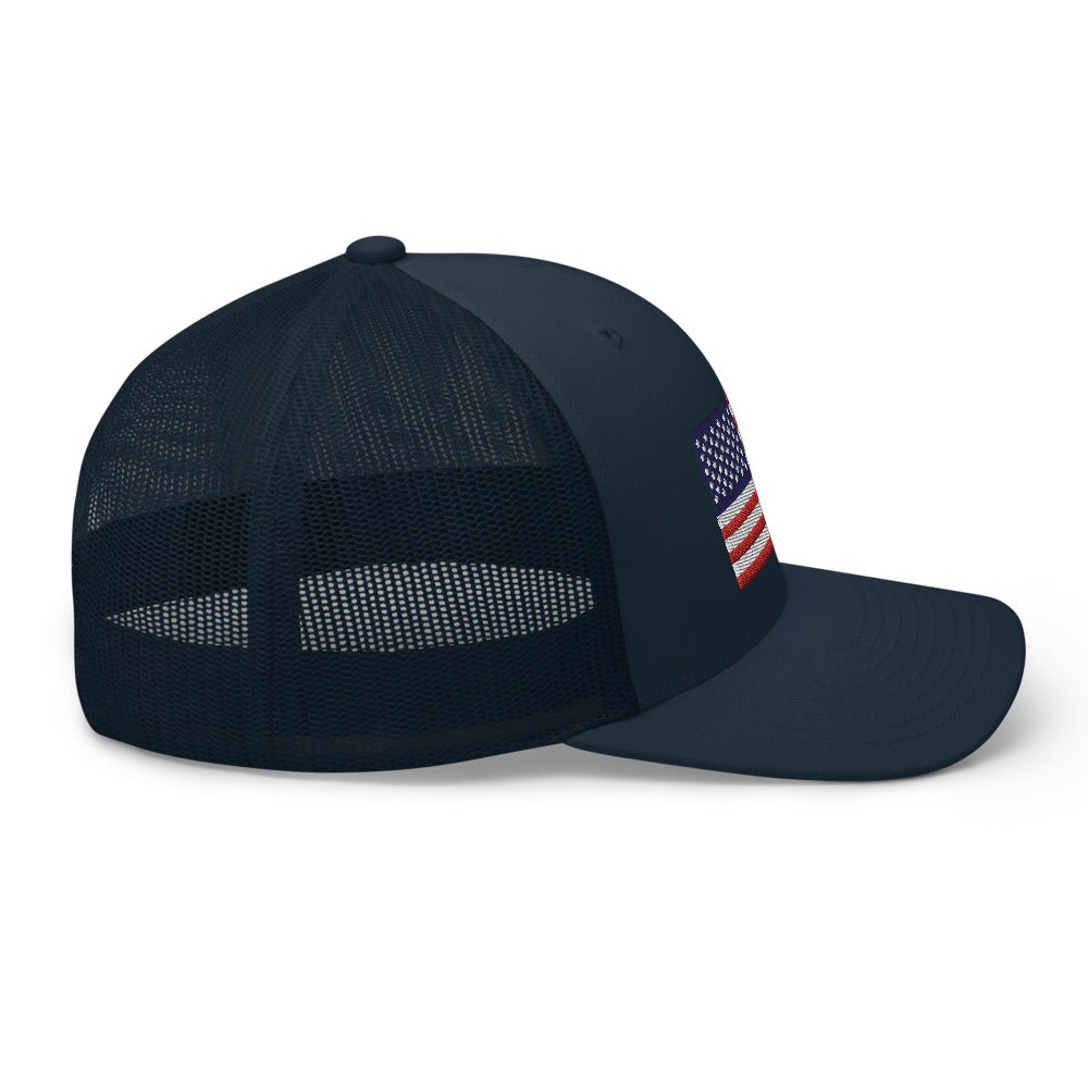 American Flag - Trucker Hat