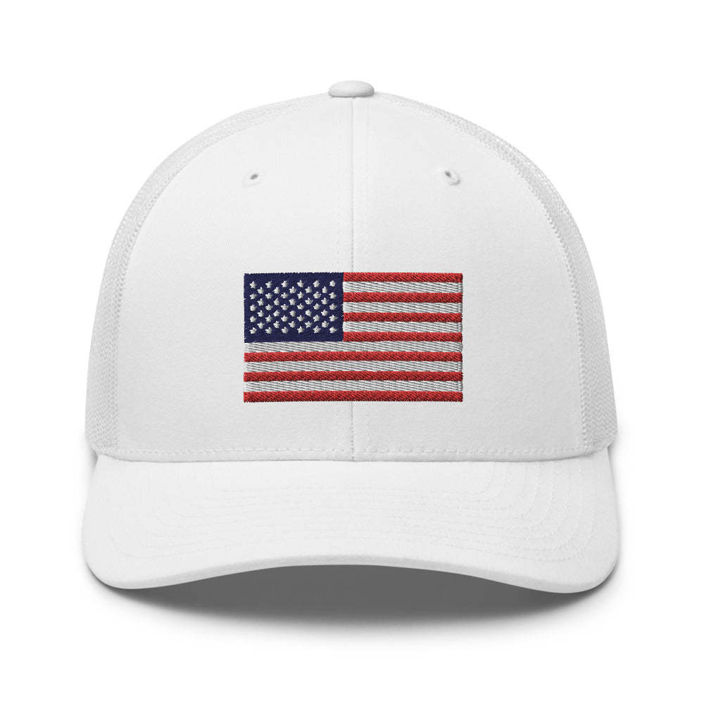 American Flag - Trucker Hat