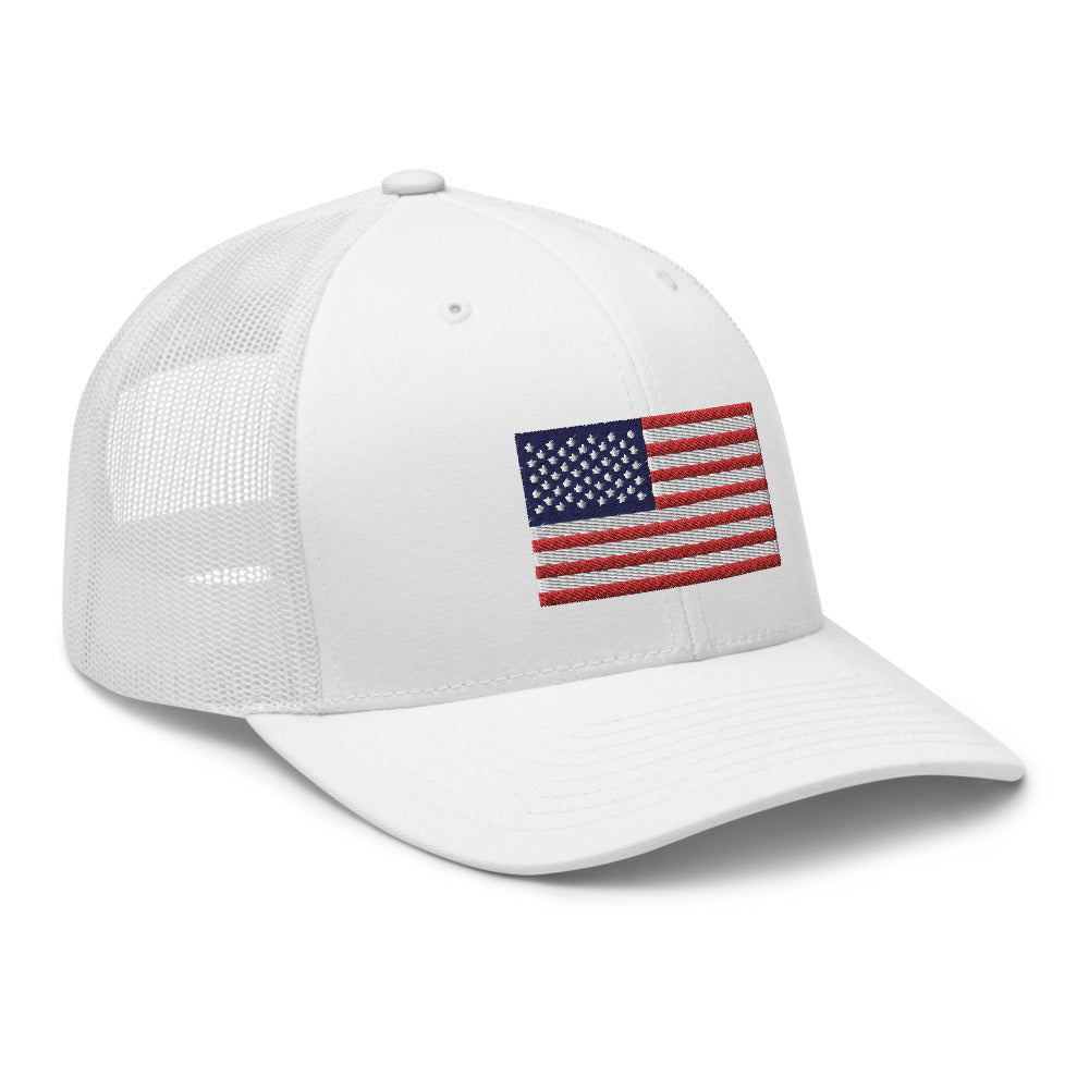 American Flag - Trucker Hat