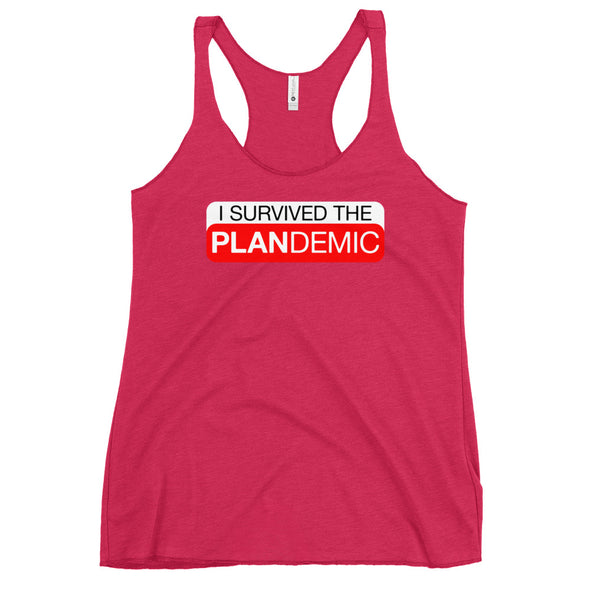 I Survived The Plandemic - Women's Tank